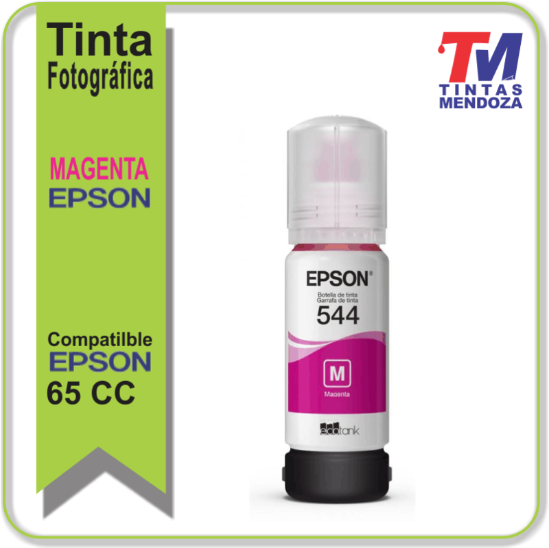 Botella  Tinta Magenta Epson T544
