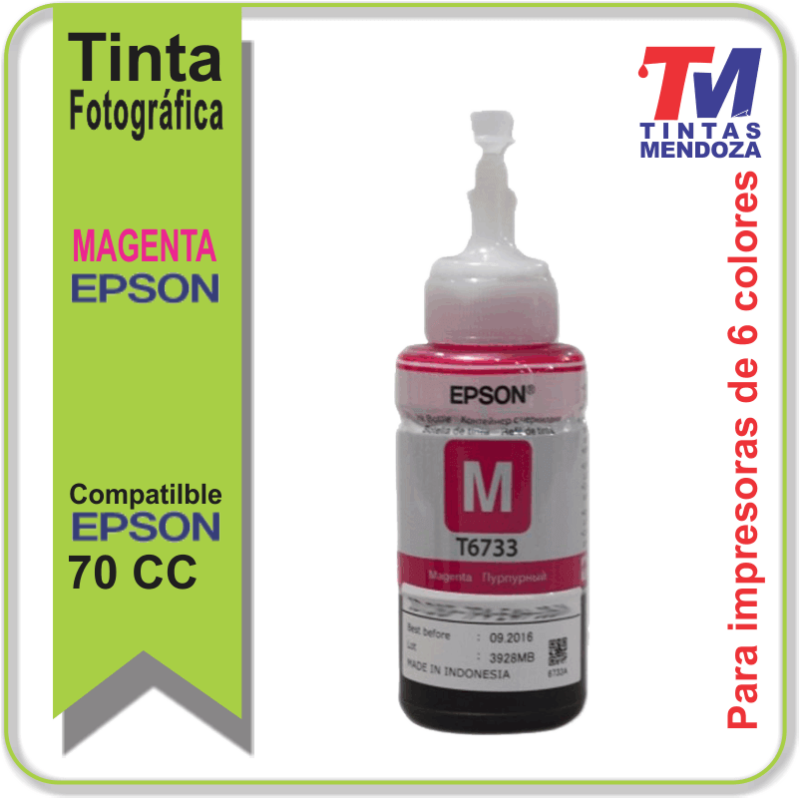 Epson Botella  tinta Magenta  L800