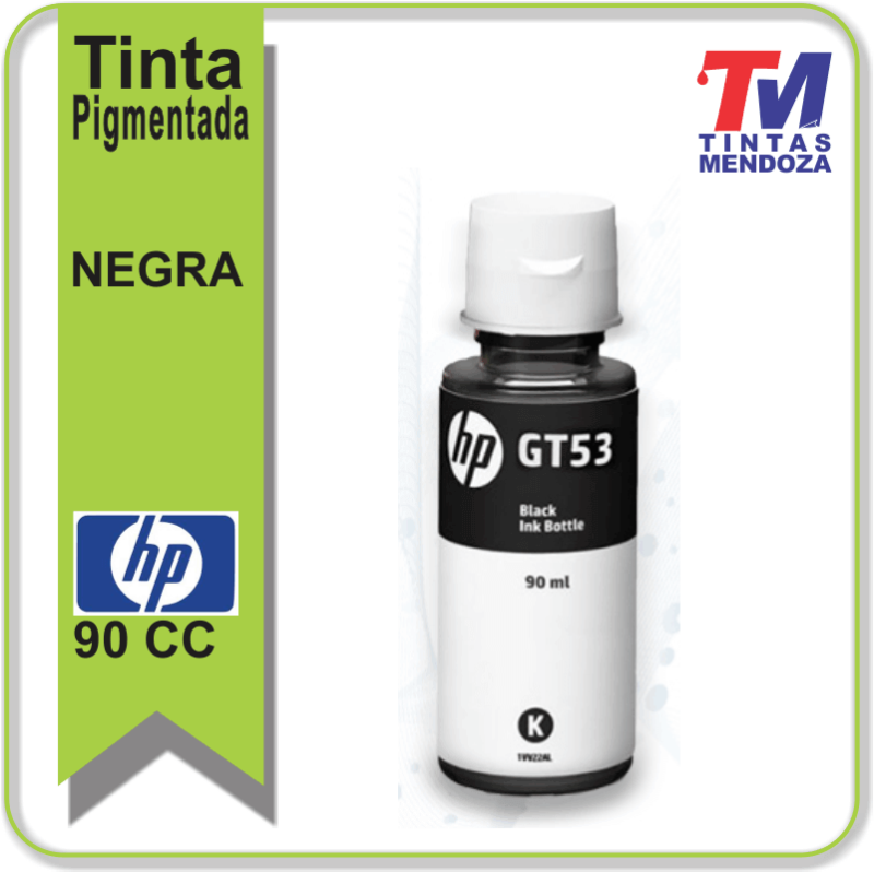 Botella  tinta GT53 Negra 90ml