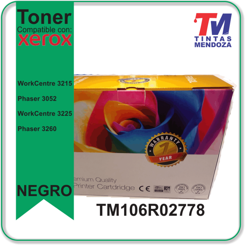 Toner TM  Xerox 3052 3215 3225 3260