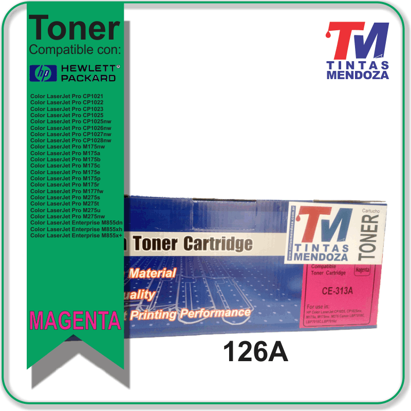 Toner TM  HP CF353/CE313 Magenta 126