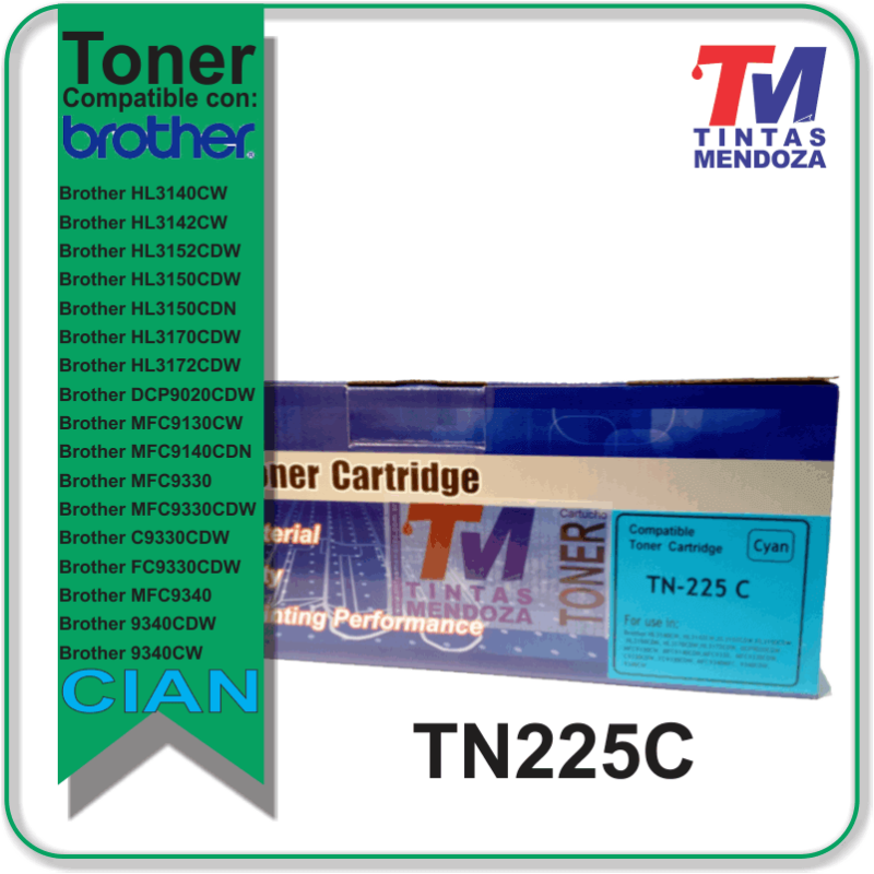 Toner TM TN225 Cian  Brother