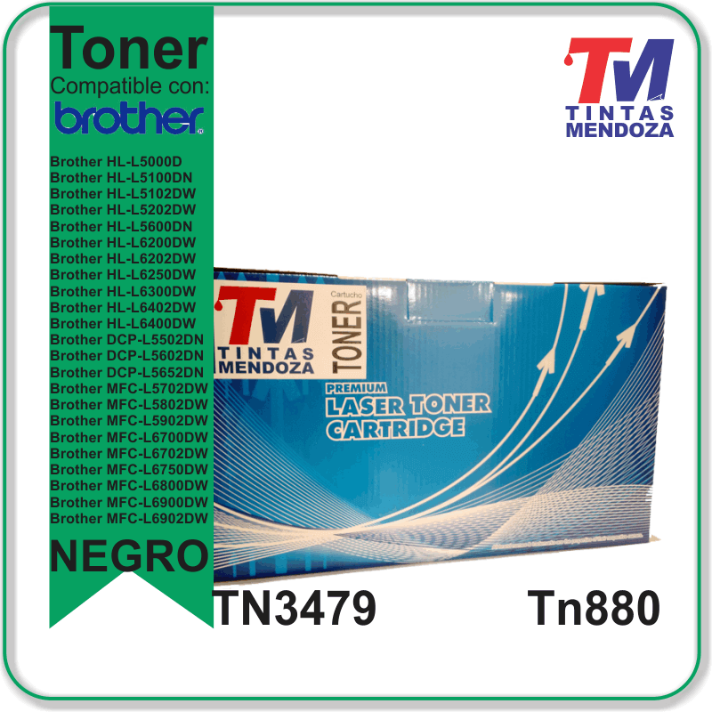Toner TM Alternativo  Brother TN3479 TN880