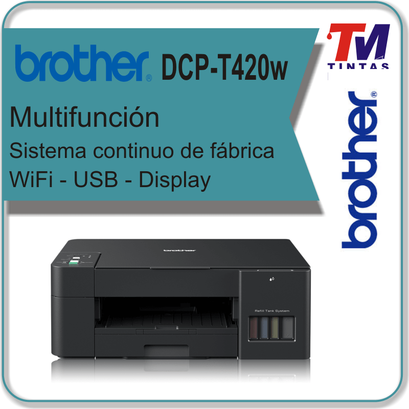 Impresora Multifuncion Brother T420