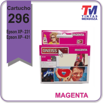 Cartucho Alternativo 296 Magenta