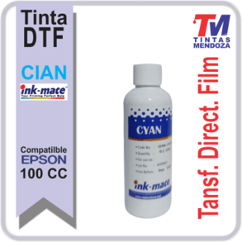 Tinta Ink-Mate DTF Cian x 100 ml.