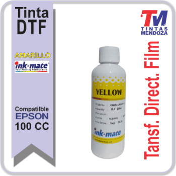 Tinta Ink-Mate DTF Amarilla x 100 ml.