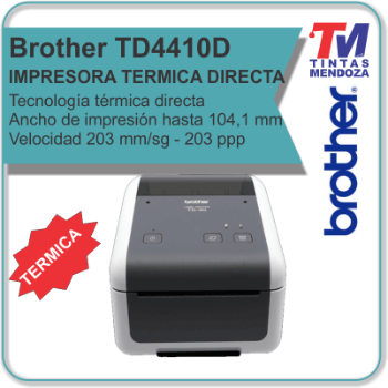 Etiquetadora profesional Brother TD4410D