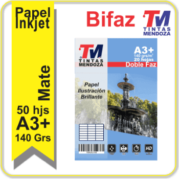 TM Ilustracion Brillo A3+ Bifaz 140 x 20 hjs.