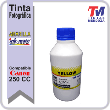 Tinta Ink-MateCanon Amarilla x 250cc