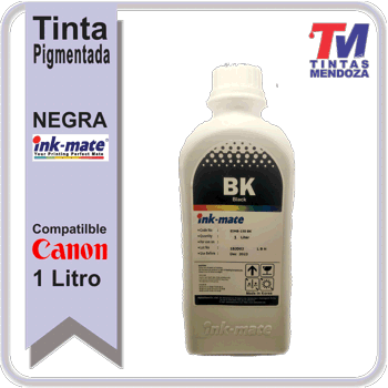 Tinta Ink-MateCanon Negro Pigmenta x 1 Litro