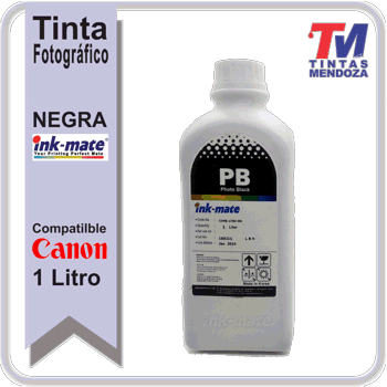 Tinta Ink-MateCanon Negro foto x 1 Litro