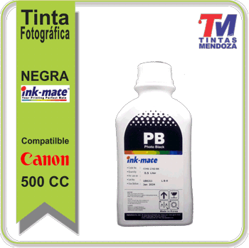 Tinta Ink-MateCanon Negro Dye x 500cc