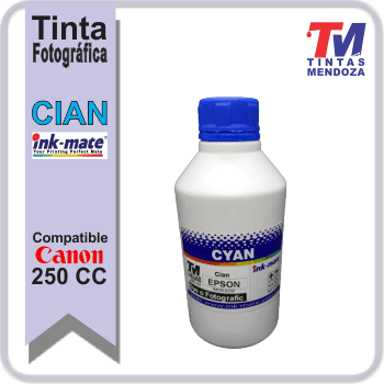 Tinta Ink-MateCanon Cian x 100cc