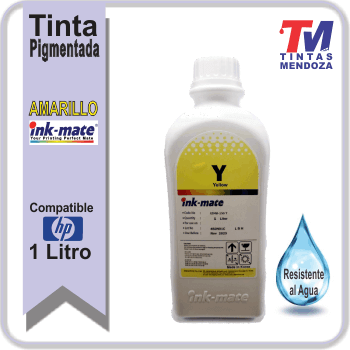 Tinta Ink-MateHP Amarillo Pigmenta x 1 Litro