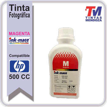 Tinta Ink-MateHP Magenta x 500cc