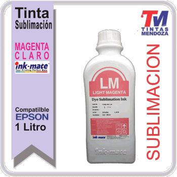 Tinta Ink-Mate Sublimacion Magenta Claro x 1Litro