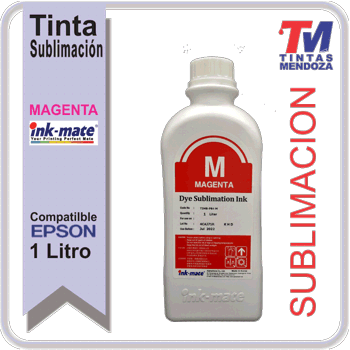 Tinta Ink-Mate Sublimacion Magenta x 1Litro