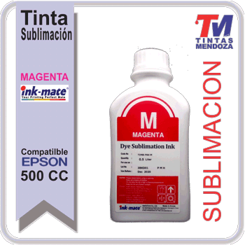 Tinta Ink-Mate Sublimacion Magenta x 500cc