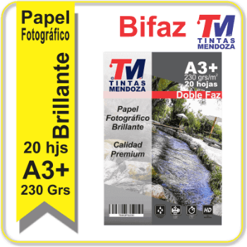 TM brillante bifaz A3+230grs x 20h