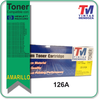 Toner TMHP CF352/CE312 Amarillo 126