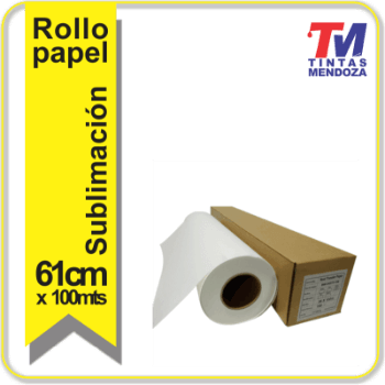 Rollopapel p' sublimacion 61cm x 100 mts