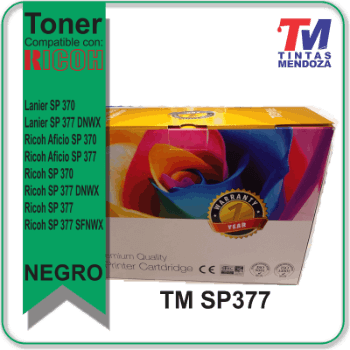 Toner TM SP377Ricoh SP377 y MP377