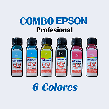 Combo 6 tintas prof. INK-MATE 100ccEPSON