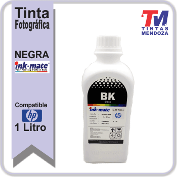 Tinta Ink-MateHP Negro Fotográfica x 1 Litro