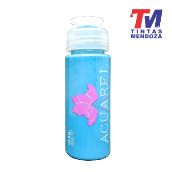 Pintura Acrilica Acuarel Color Celeste Vuelo Infin