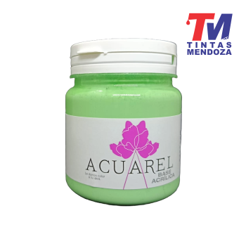 Base Acrílica Acuarel Verde Suave