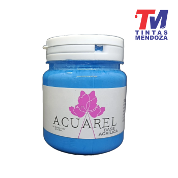 Base Acrílica Acuarel Celeste