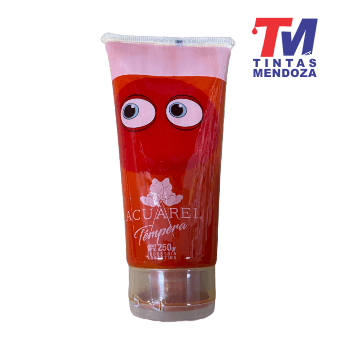 Témpera Pomo Acuarel Rojo