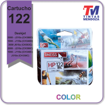Cartucho de tinta HP 122 Tri-Color