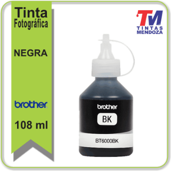 Tintas Brother BT6001BK Negro