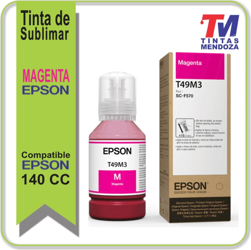 BotellaTinta Magenta Epson TT49M