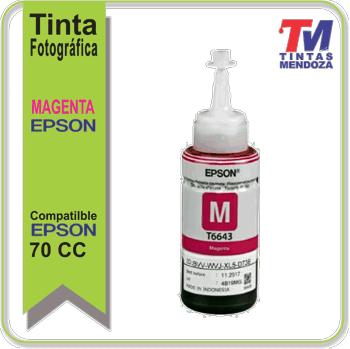 Botella de Tinta Magenta Epson 664