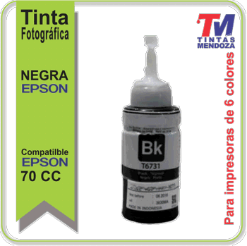 Epson Botella de tinta Negra para L800/805 etc