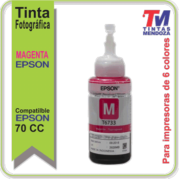 Epson Botella de tinta Magenta para L800