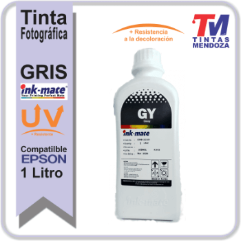 Tinta Ink-MateEpson Gris UV x 1 Litro