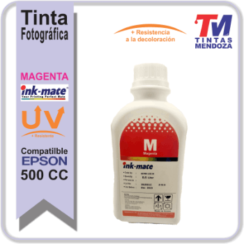Tinta Ink-Mate para Epson Magenta UV x 500cc