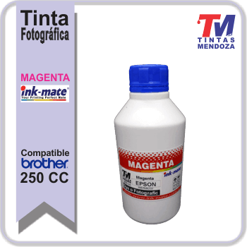 Tinta Ink-Mate para Brother Magenta x 250cc