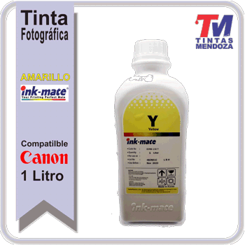 Tinta Ink-Mate para Canon Amarilla x 1 Litro
