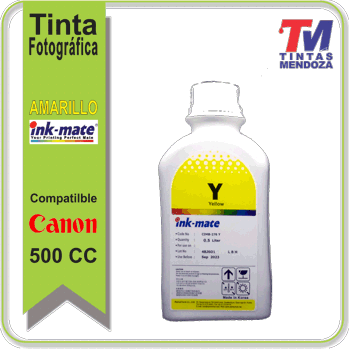 Tinta Ink-MateCanon Amarilla x 500cc