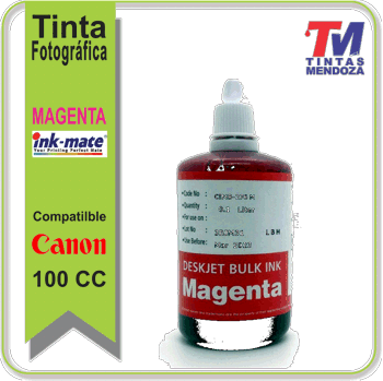 Tinta Ink-MateCanon Magenta x 100cc