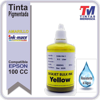 Tinta Ink-Mate Amarilla pigmentada p' Epson 100ml