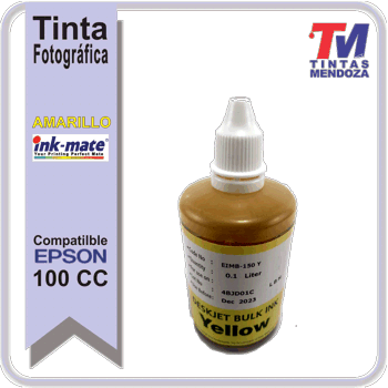 Tinta Ink-Mate para Epson Amarilla x 100cc