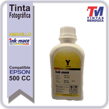 Tinta Ink-MateEpson Amarilla x 500cc