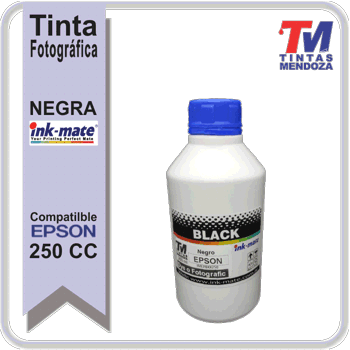 Tinta Ink-Mate para Epson Negra x 250cc