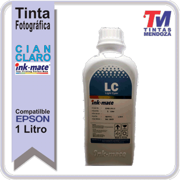 Tinta Ink-MateEpson Cian Claro x 1000cc